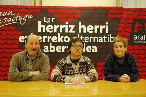 «Lanean ari gara, Hernanin kandidatura ateratzeko, 2011n»