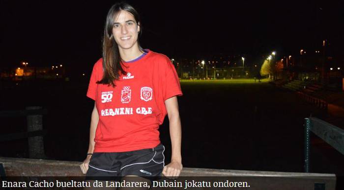 Enara Cacho, Europakoan