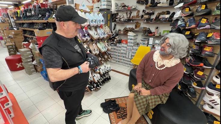 Bailarinak utzi eta mendiko zapatillak erosi