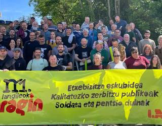 Manifestazioa ostiral honetan, LABek deituta