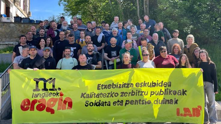 Manifestazioa ostiral honetan, LABek deituta