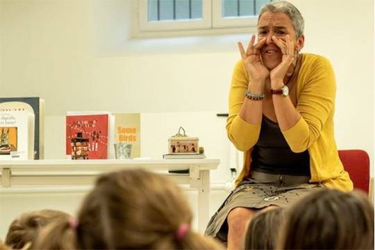 Ipuin kontaketa gaur, Ereñotzuko ludotekan