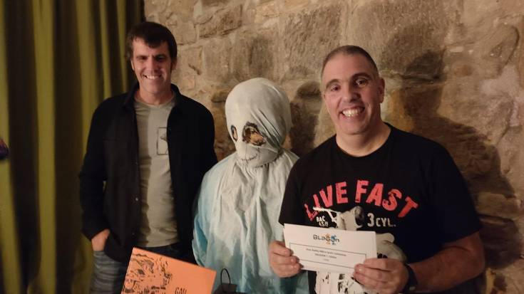 Iñigo Legorburuk irabazi du beldurrezko mikroipuinen saria, eta bigarren izan da Iñaki Sanz-Azkue