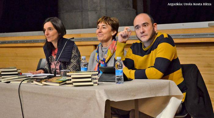 Liburua aurkeztuko du gaur Leire Ibargurenek