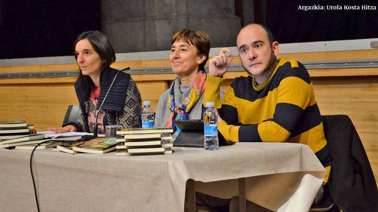 Liburua aurkeztuko du gaur Leire Ibargurenek