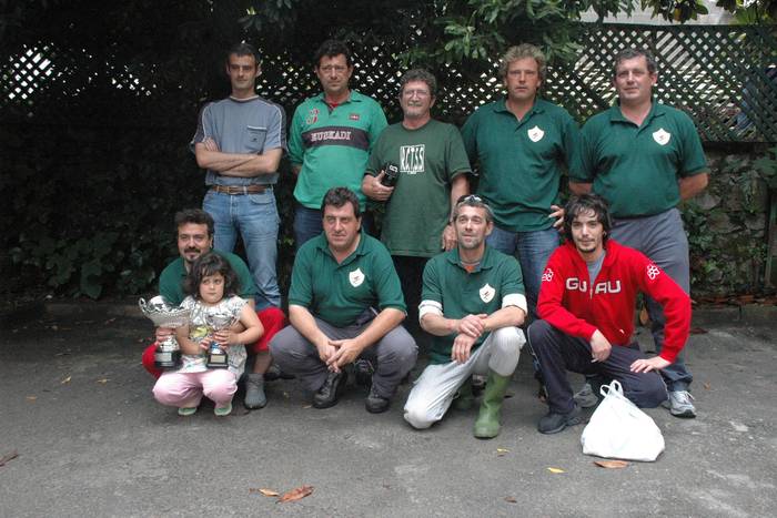Txantxangorriko arrantza lehiaketan, 2007an