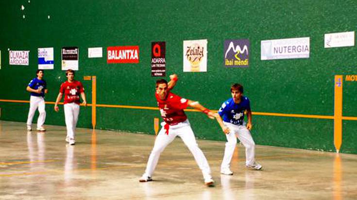 Olaizola II eta Mendizabal II nagusitu ziren 22-13