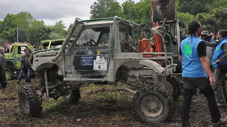 4x4 kotxeak,  larunbatean