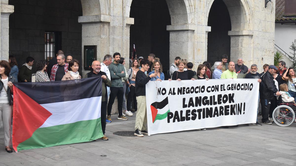 Jarraipen zabala izan du Palestinaren aldeko lanuzteak bailaran