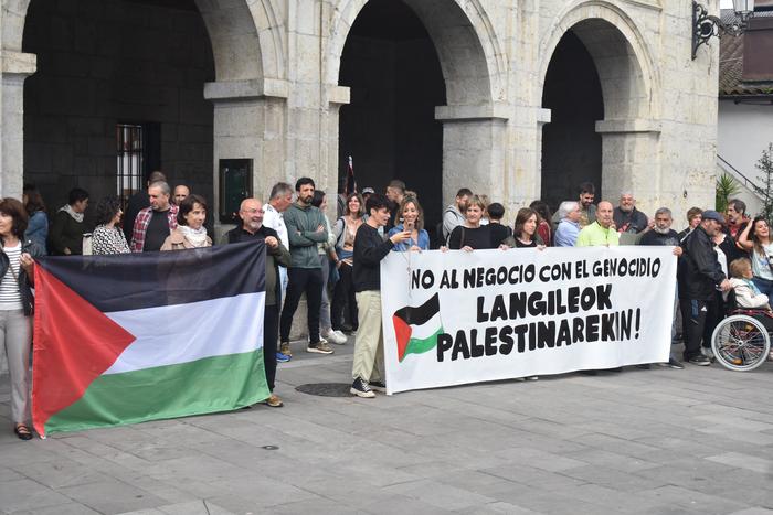 Jarraipen zabala izan du Palestinaren aldeko lanuzteak bailaran
