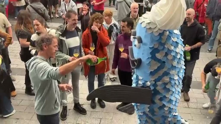 Hernanin Topa! Sagardo eguna eta  Bakailu pintxo lehiaketaren sari banaketa