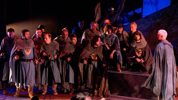 Guissepe Verdiren II Trovatore opera antzeztu zuen Eragiyokek, Irunen