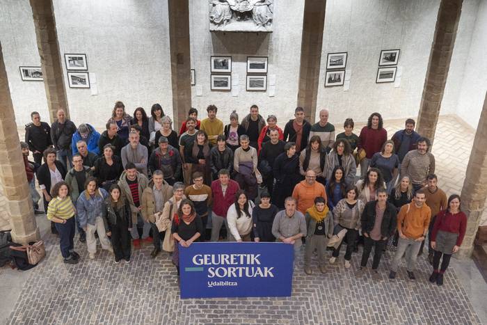 Herri eta sortzaile gehiago 'Geuretik Sortuak' egitasmoan