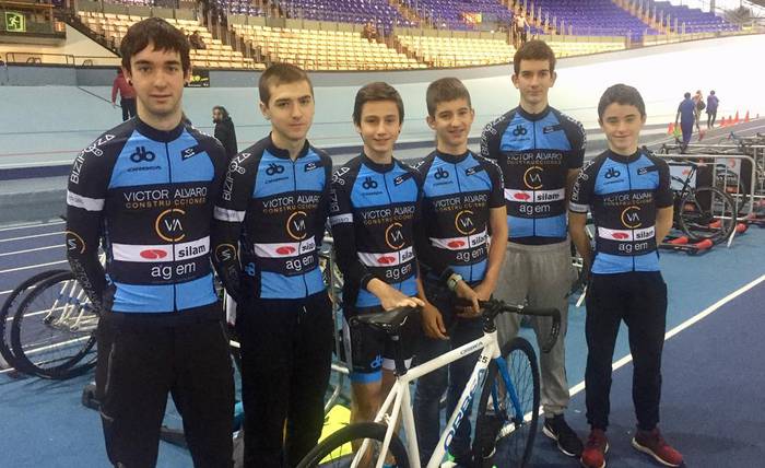Bederatzi hernaniar Bio-Racer, Oiartzun Bike pista sarian