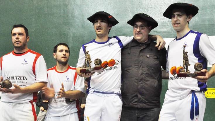 Ion: «Kale edo bale zen kontua, eta Aritzek ederki bukatu ditu tantoak»