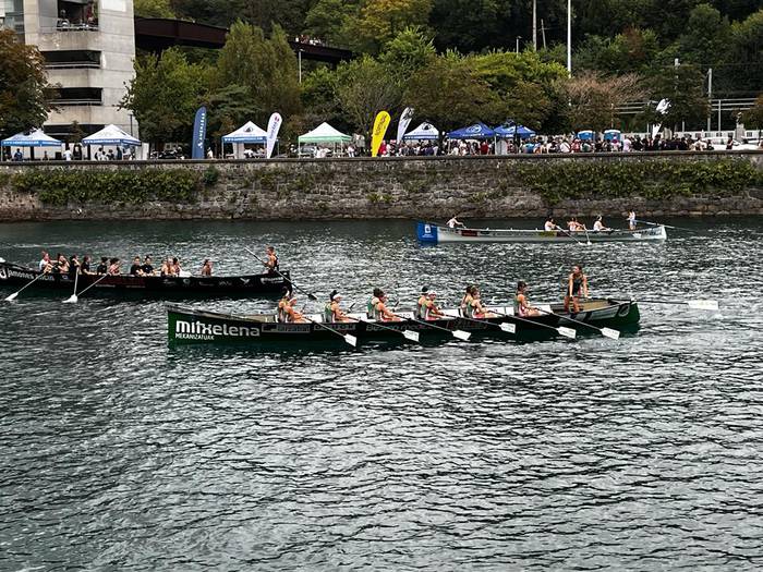 Maialen txalupak bi zita Zarautzen eta Bilbon, asteburu honetan