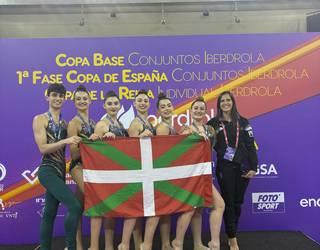 Hize Andueza Zubimendi txapeldun Donosti Club taldearekin, Espainiako Copa Base txapelketan
