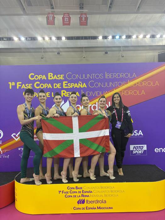 Hize Andueza Zubimendi txapeldun Donosti Club taldearekin, Espainiako Copa Base txapelketan