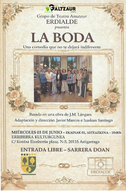 'La boda' antzerkia