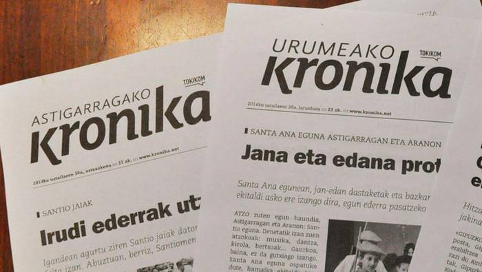 Urumeako Kronika abuztuan