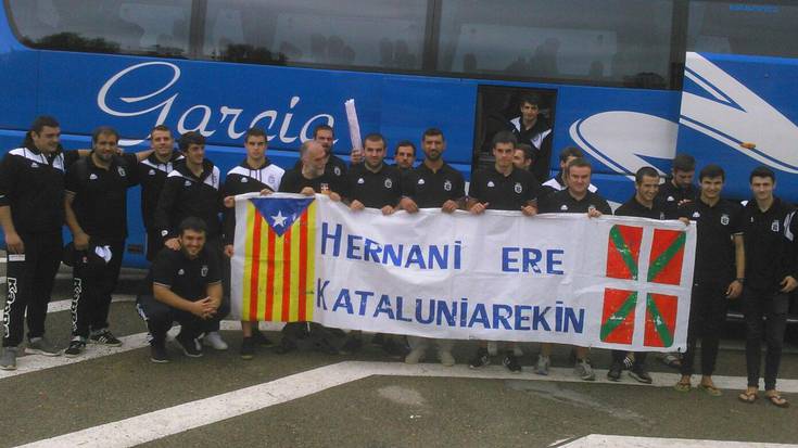 Porrota zelaian, garaipena zaleekin