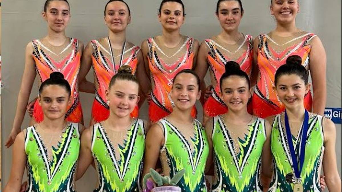 Dominak Hernanikoentzat Eskolarteko Gipuzkoakoan, gimnasia erritmikoan