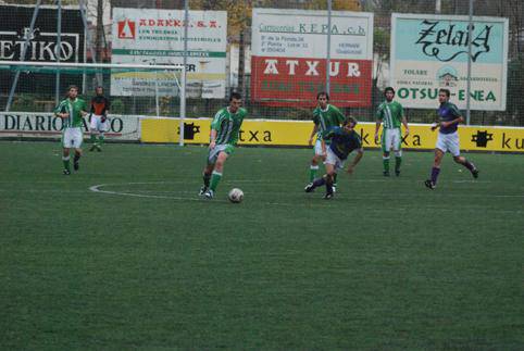 Giro ederra atzo Zubipen 
eta etxekoak irabazle, 1-0
