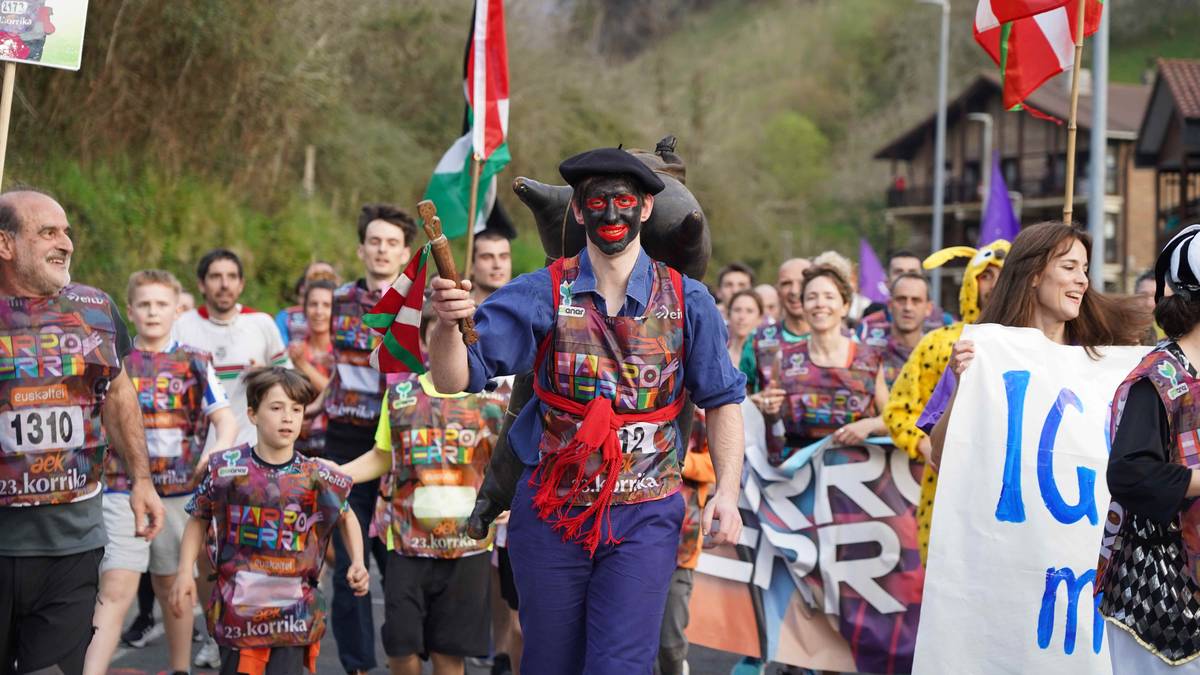 Martxoaren 24ko ordu txikienetan pasako da Korrika Hernanitik eta Astigarragatik