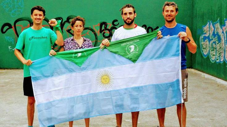 Argentinan abortua despenalizatzeko aldarria, Hernanitik