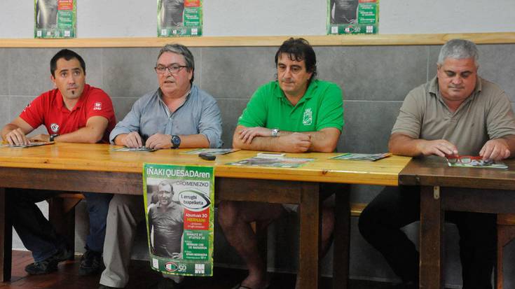 «50garren urteurrena ospatzeko ekintzetan aurrena da Quesadaren omenezko torneoa»