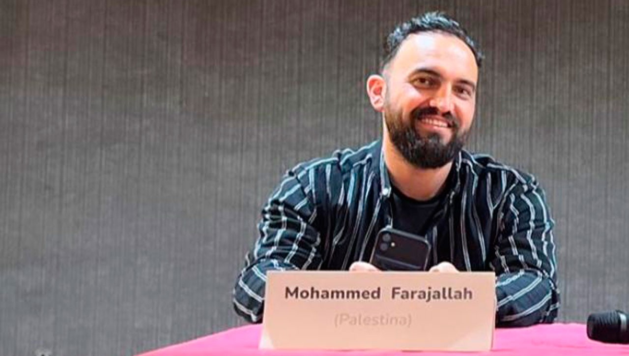 Farajallahrekin solasaldia gaur, udaletxean