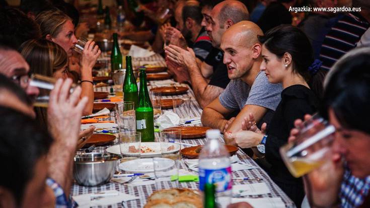 Irailari hasiera, Donostiako Sagardo Egunarekin