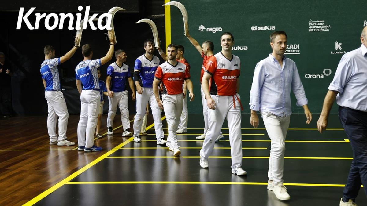 Jai-alai Summer Season txapelketako finala, iruditan