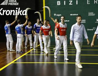 Jai-alai Summer Season txapelketako finala, iruditan