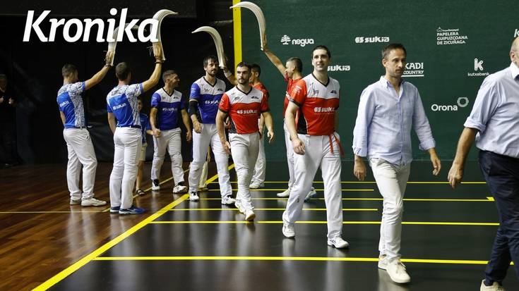 Jai-alai Summer Season txapelketako finala, iruditan