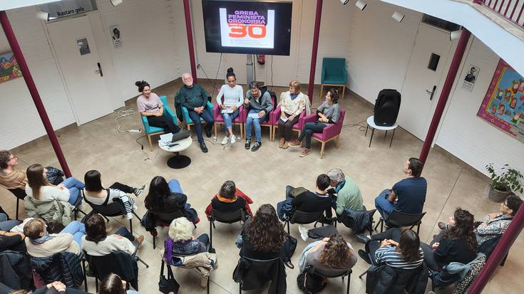 Egun osoko protesta egitaraua antolatu du Hernaniko Koordinadora Feministak, osteguneko grebarako