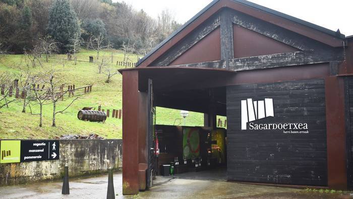 Otordua eta dastaketa Aste Santuan zehar, Sagardoetxean