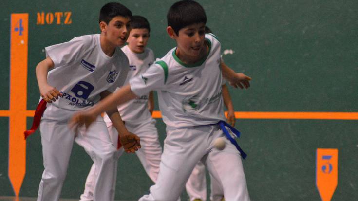 Pelota eskolan  izenematea, gaur