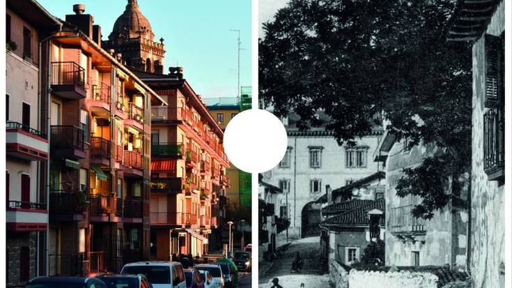 Lizeaga kalea, lehen eta orain