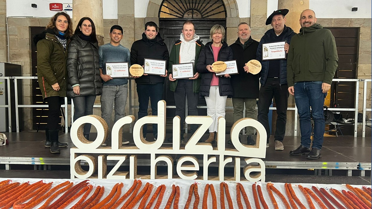 Lizarraga harategia bigarren, Euskal Herriko txistorra txapelketan