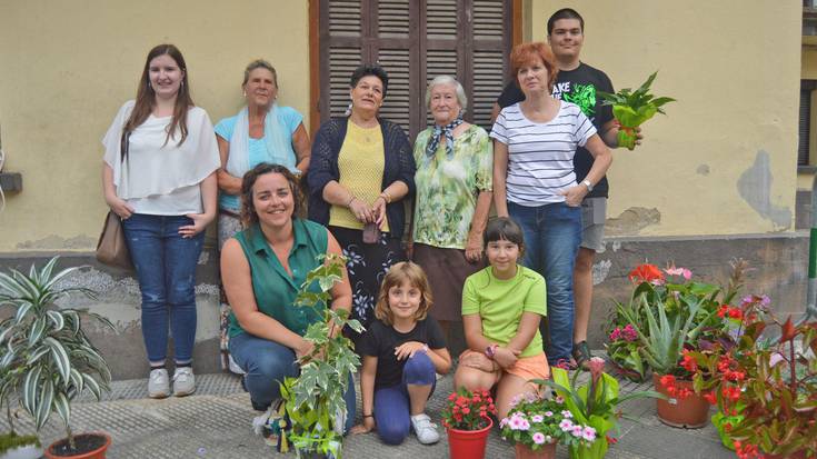 Andele, Portun denak festa-zale