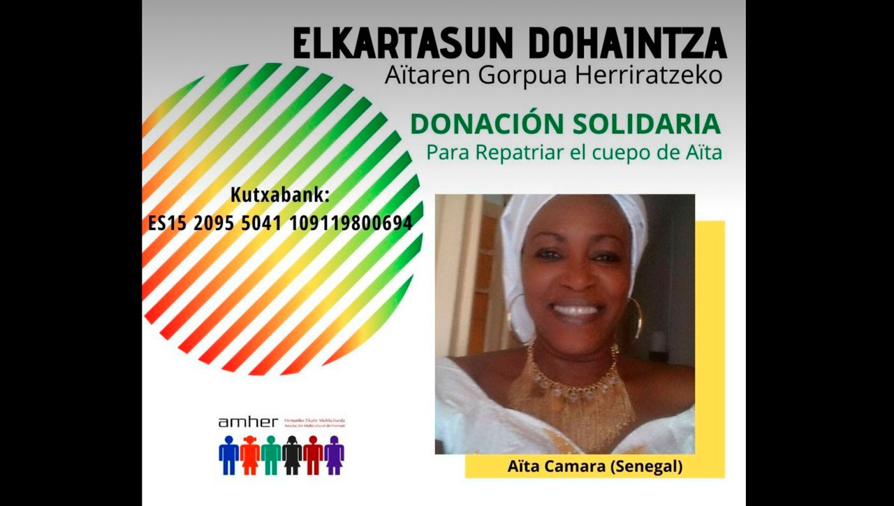 Amherreko 'Aita Camara'ren aberriratzea lortu da, «jendearen elkartasunari esker»