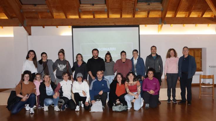 Goizuetar askok adierazi zuten interesa Goinarri gune berriaren aurkezpenean