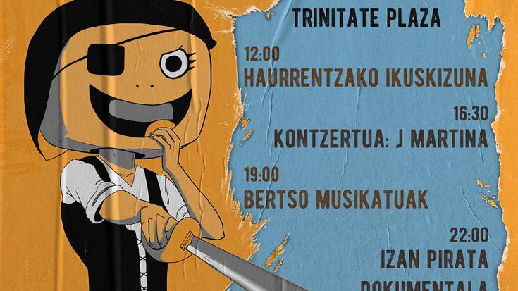 Donostiako Piratek Pirata Setioa antolatu dute, festen alternatiba gisa