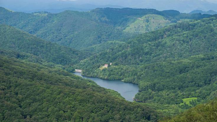 Hernanitik Arantzara, urtegi eta baso zabaletan barrena