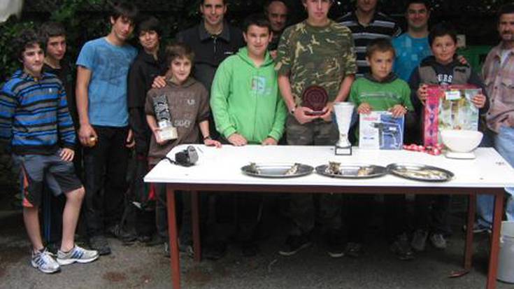 Asier Garayarrek lortu zituen amuarrain gehien, baita haundiena ere