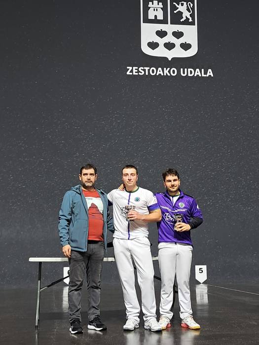 Ganix Urdangarin eta Axier Luluaga, azpitxapeldun