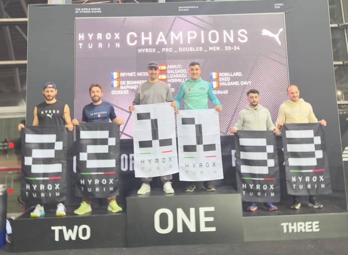 Turingo hyrox proba irabazi du Aitor Lizarazuk, Igor Arrutirekin batera