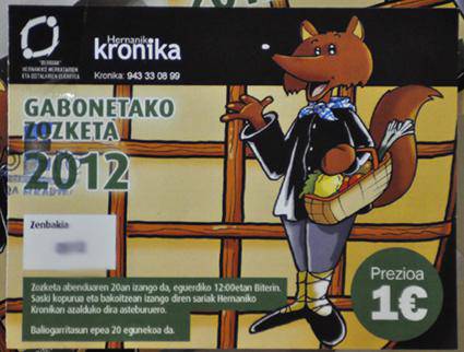 Azken saskia zozketatuko da errifak Kronikara 
eramaten dituztenen artean