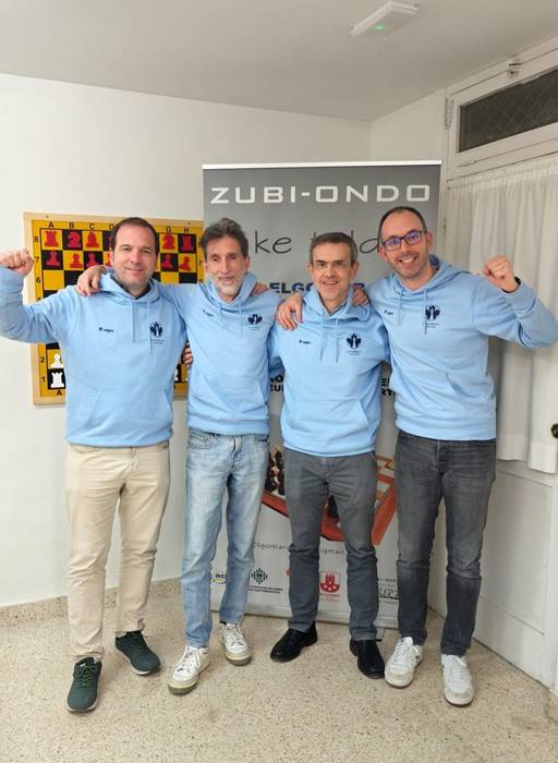 Astigarragako bigarren mailako taldeak igoera lortu du, xakean